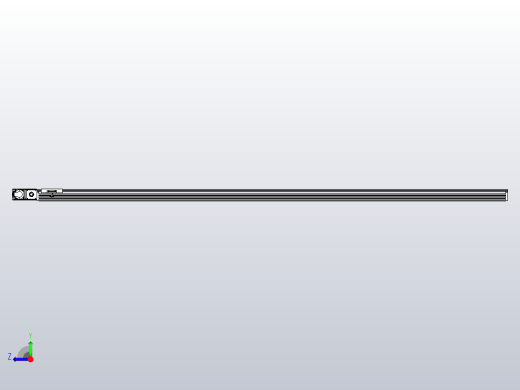 皮带直线轴半封闭可选导轨TPA-HNB-120D-110-L2650-ML-Y-P40-N3右视缩略图