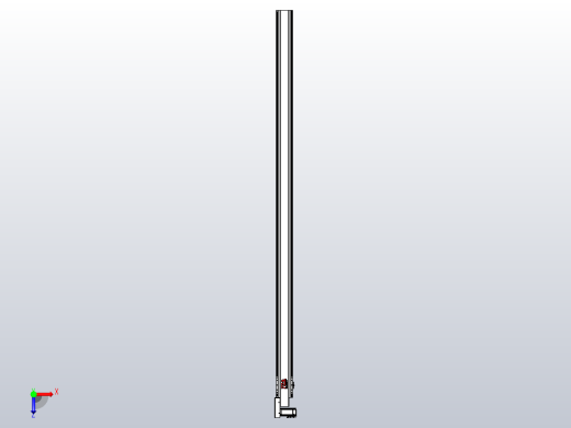 皮带直线轴半封闭可选导轨TPA-HNB-120D-110-L2650-ML-Y-P40-N3俯视缩略图