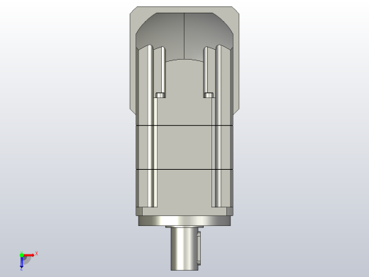 ZJGH115-L2 22-110-145-M8精密型ZJGH115转角行星减速机俯视缩略图