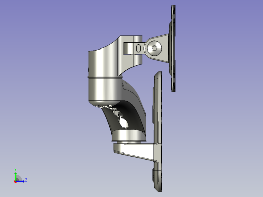 FE111W显示器支架长臂猿左视缩略图