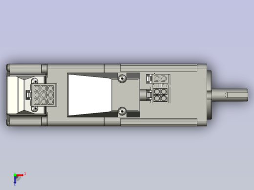 MSMF012L1V2100w低惯量增量型有刹车俯视缩略图