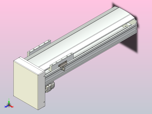 日规模组半封闭丝杆TPA-HNR-175D-2510C-L400-MP-Y-P75-N3