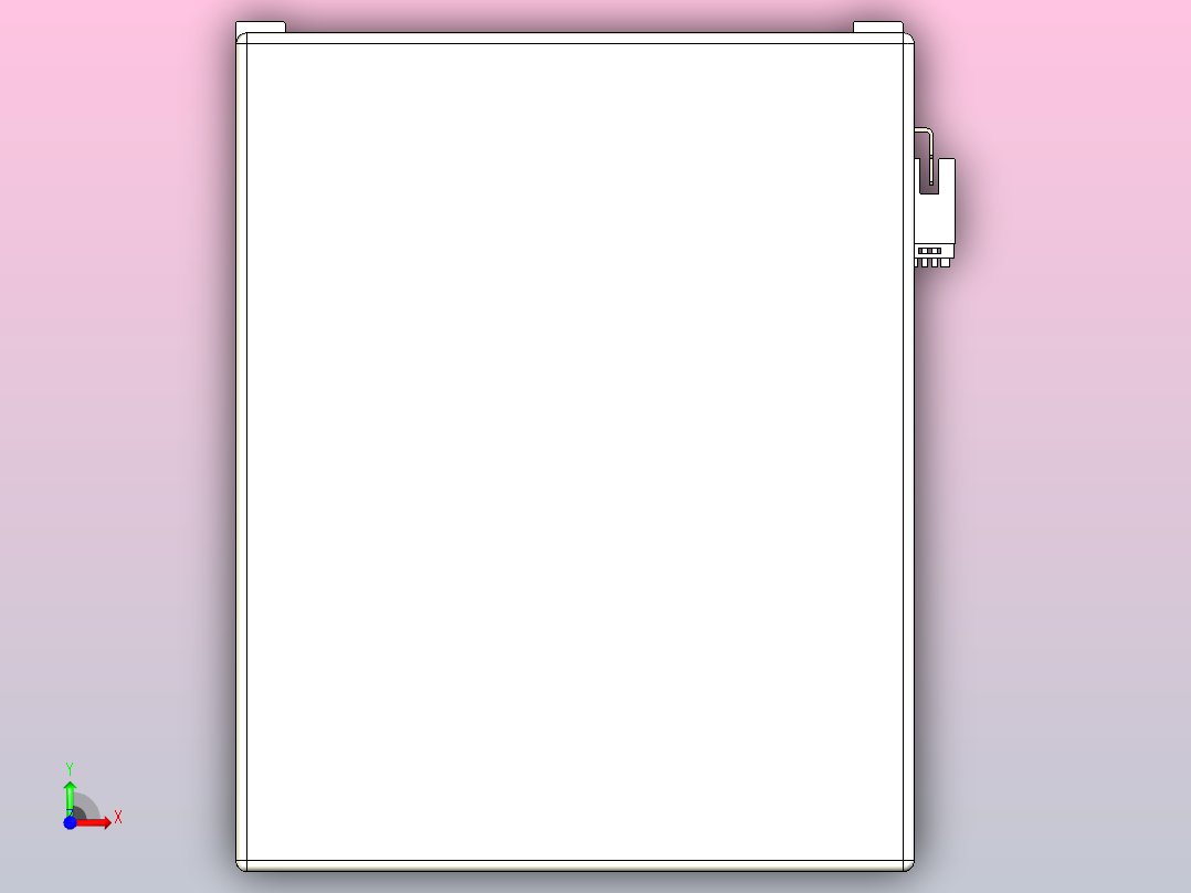 日规模组半封闭丝杆TPA-HNR-175D-2510C-L400-MP-Y-P75-N3前视图