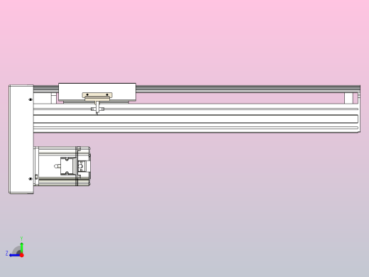 日规模组半封闭丝杆TPA-HNR-175D-2510C-L400-MP-Y-P75-N3右视缩略图