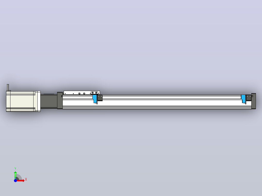 FSL120 直线模组[FSL120-E600-10C7-BC-B86]前视图
