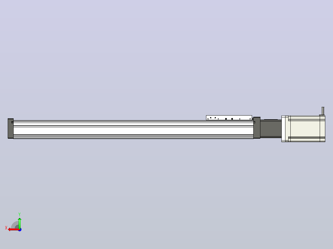 FSL120 直线模组[FSL120-E600-10C7-BC-B86]后视图