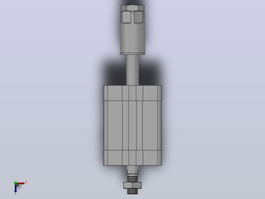 ACEJφ32~φ63紧凑型气缸[ACEJ40×30-20SBT]俯视缩略图