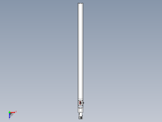 滚珠丝杠直线轴带导轨全封闭TPA-HCR-65S-1610C-L1200-M-C-P10-N3俯视缩略图