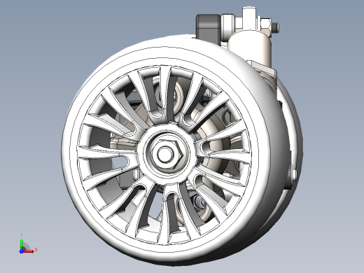 汽车悬挂系统wheel_suspension SW STP前视缩略图
