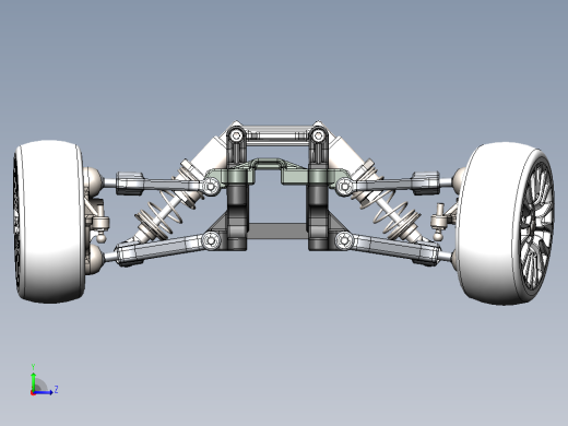 汽车悬挂系统wheel_suspension SW STP左视缩略图