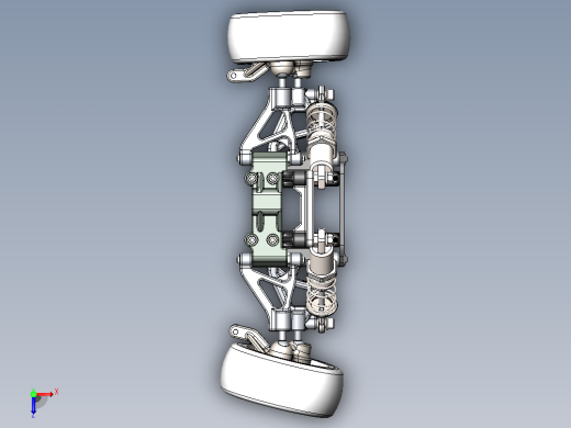 汽车悬挂系统wheel_suspension SW STP俯视缩略图