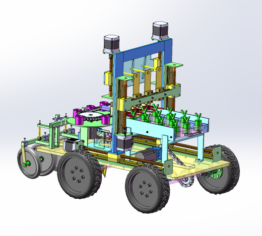 小型茄苗移栽机设计（SW+CAD+说明书）缩略图