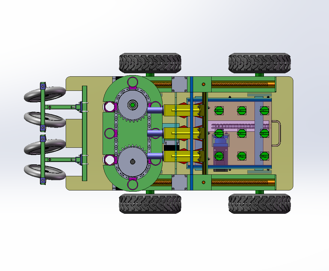 小型茄苗移栽机设计（SW+CAD+说明书）