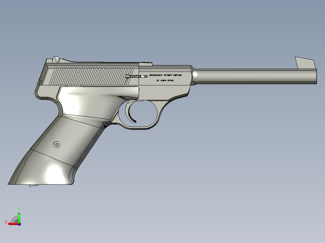 BCMk1枪后视图
