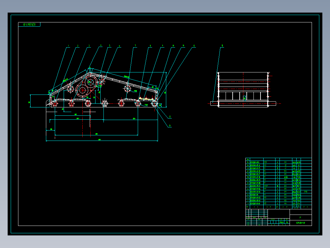 QZK2041高频振动脱水筛