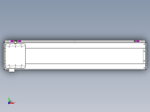 威洛博LC系列3d模型模组LC22H1Y-S950前视缩略图