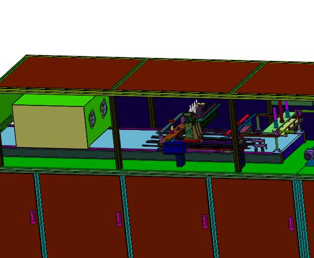 全自动屏幕三合一点胶固化机