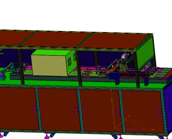 全自动屏幕三合一点胶固化机