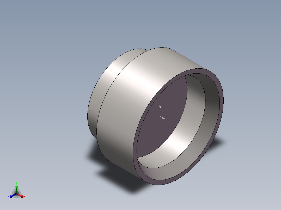 径向密封圈正等轴测图
