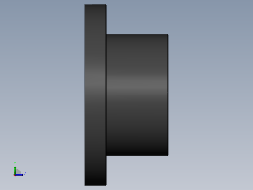 PVC管件-6in_Flange左视缩略图