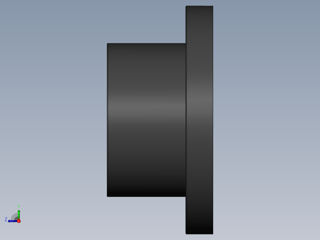 PVC管件-6in_Flange右视图