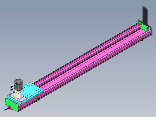 东锦齿条传动DH210G-L167-S1700-BU-减速机+P750W