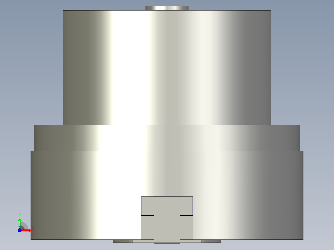 普通气爪PH02-125A前视图