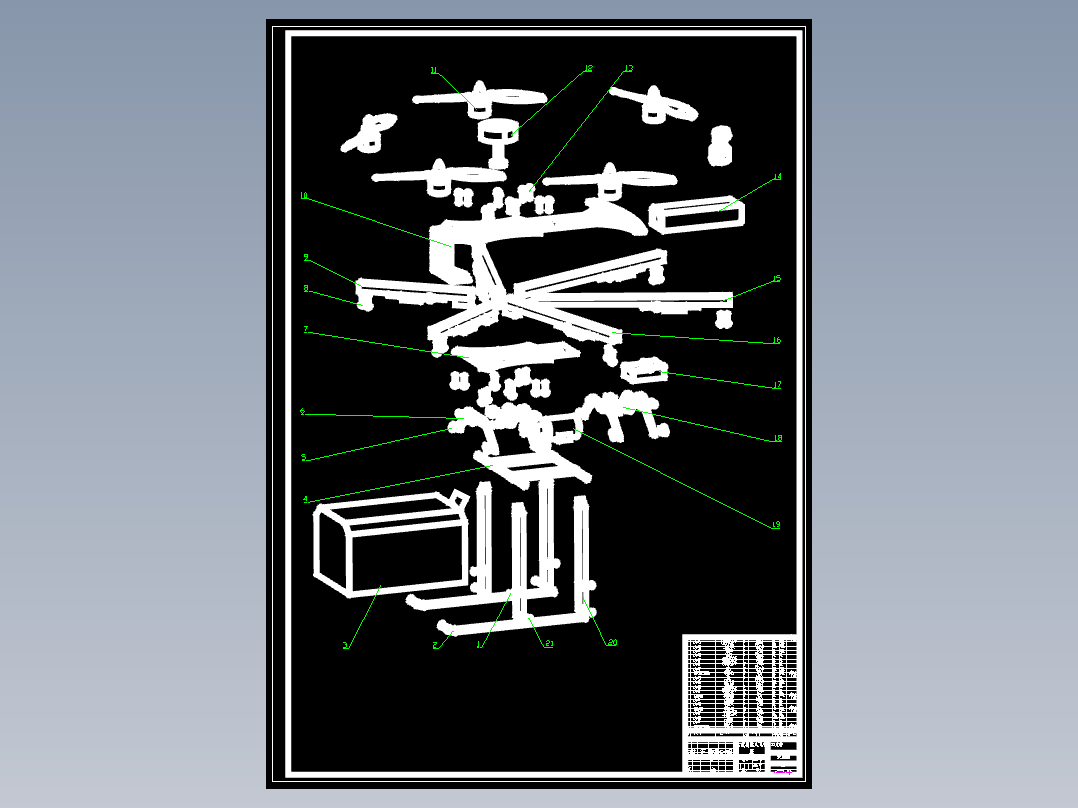六旋翼无人机设计-PRO60六旋翼无人飞行器组装与优化=======kuJ5