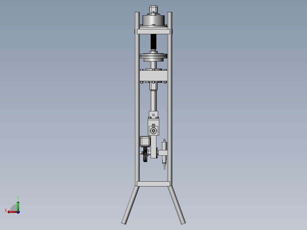 小型切割机船体甲板切割机后视图
