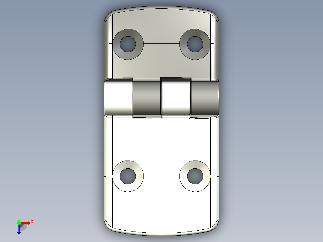 型材-KJN 40-60 COMBI HINGE 095K4060F00俯视图