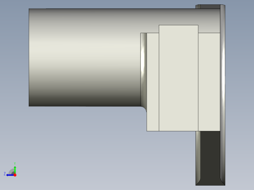 CA6140车床831006拨叉的加工工艺装备及铣厚12叉口Φ55两侧面专用夹具设计含非标8张CAD图-版本1.1右视缩略图