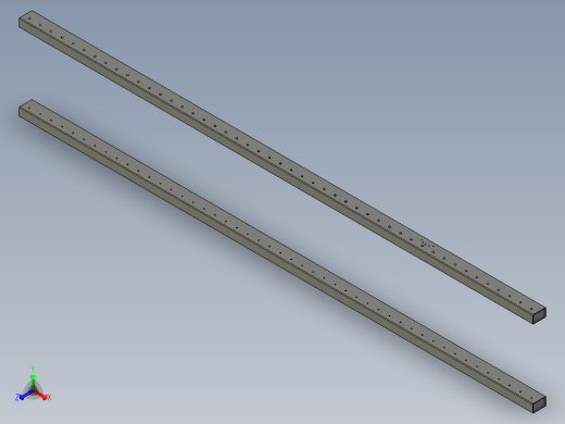 用于货物运输的链驱动滚筒输送机-CATIA