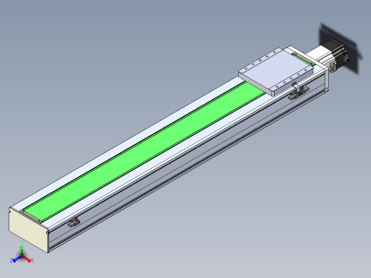 丝杠滑台-全封闭-EC17-Lx-C-S950-BC-P75-D3