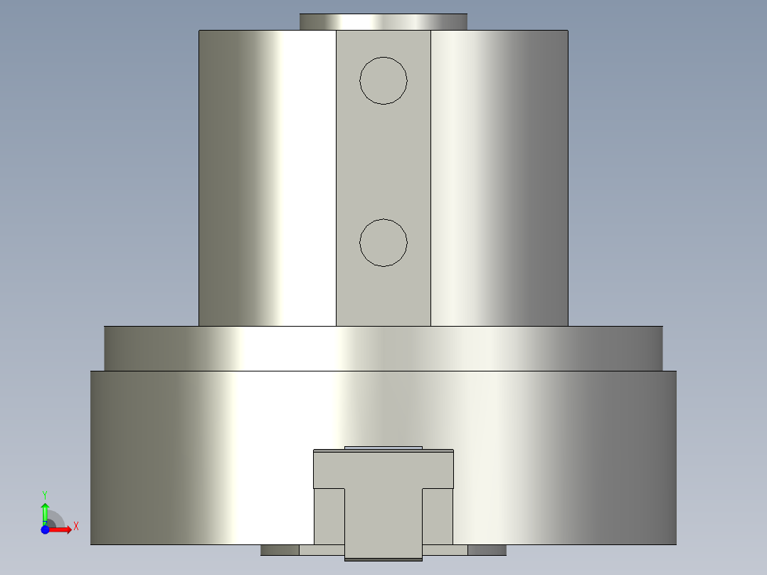 普通气爪PH02-50A前视图