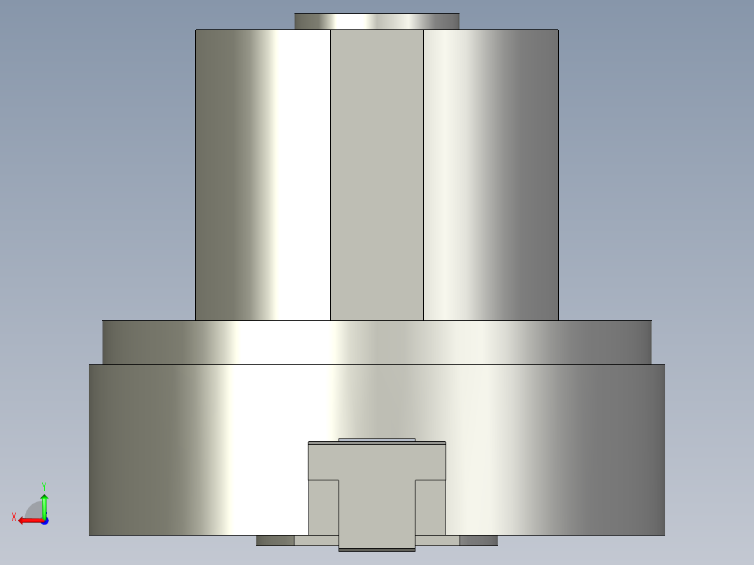 普通气爪PH02-50A后视图
