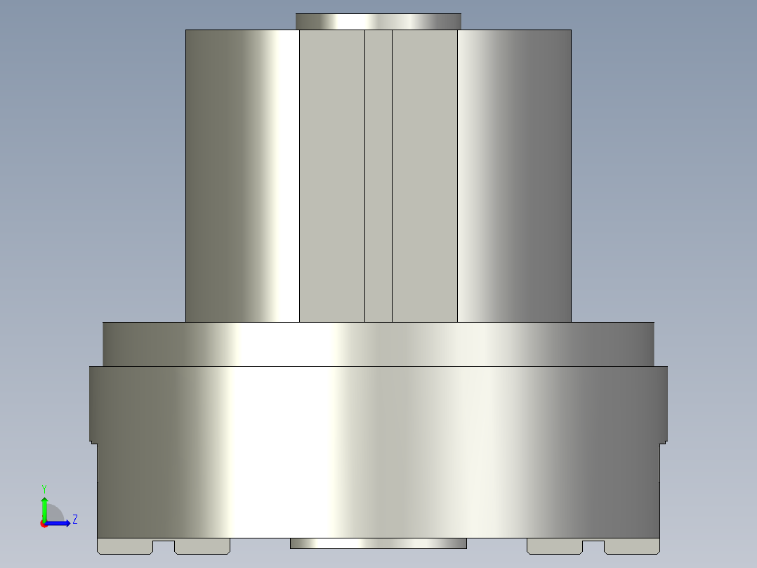普通气爪PH02-50A左视图