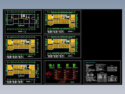 北京某中学地暖设计图