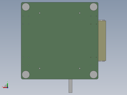 双边裁切机（sw18可编辑+工程图）后视缩略图