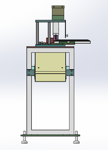 双边裁切机（sw18可编辑+工程图）