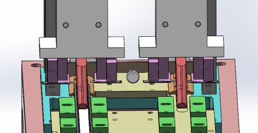 双边裁切机（sw18可编辑+工程图）缩略图