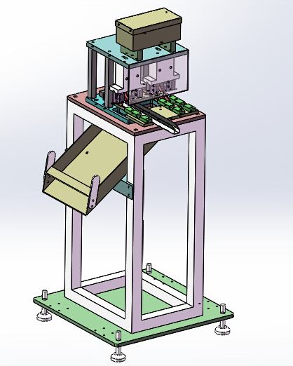 双边裁切机（sw18可编辑+工程图）缩略图
