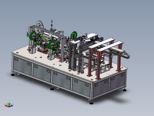 方形锂电池电芯贴胶带合拢设备sw18可编辑