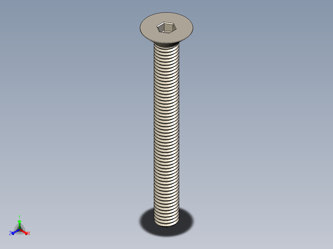 Screw_ISO_10642_M8x75_A2.STEP主视图