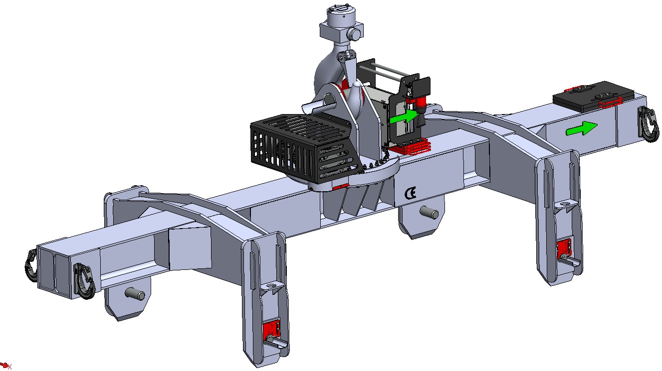 机动轧机提升梁 20T