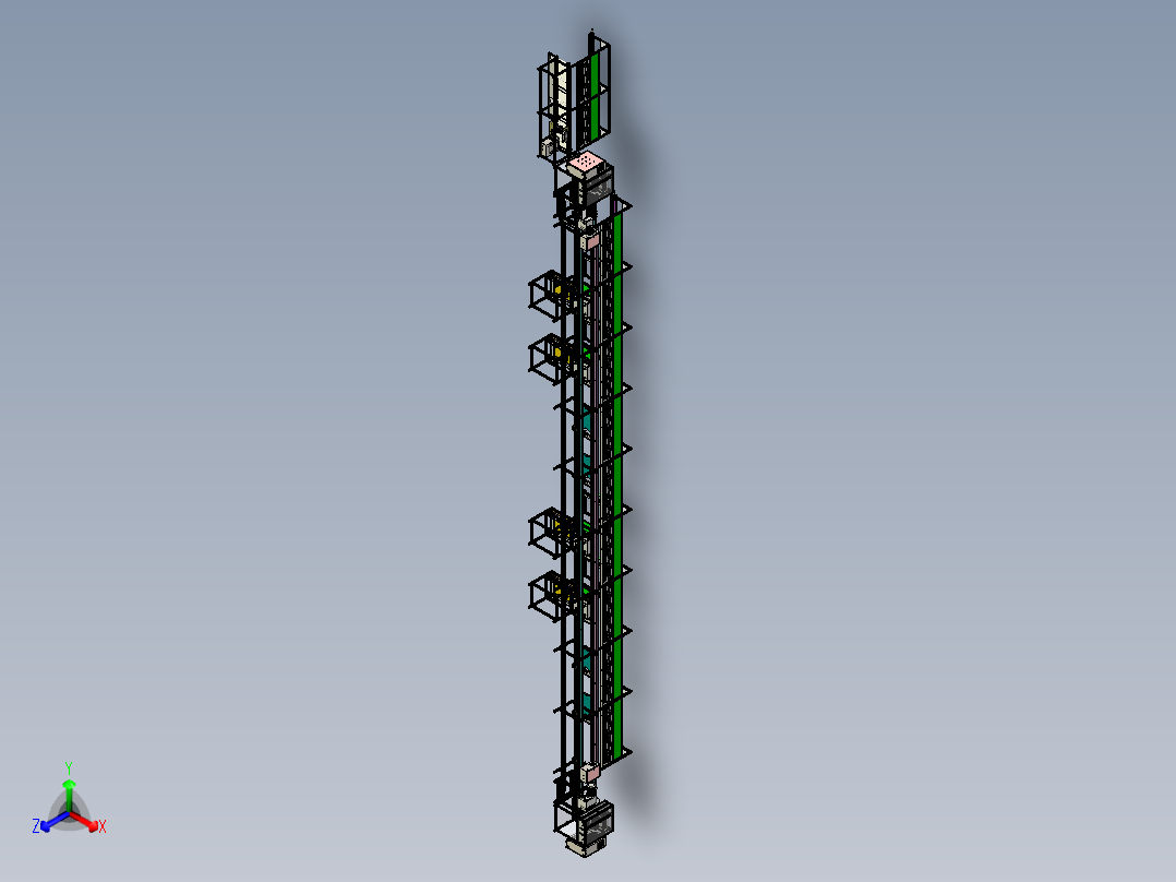 倍速链生产线（车位锁倍速链组装流水线）