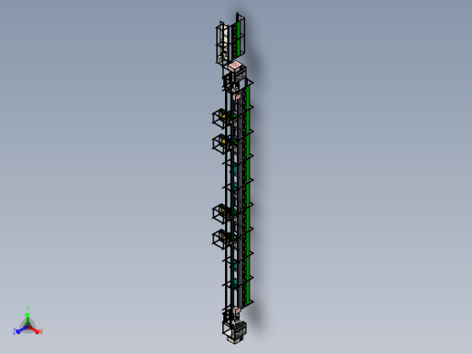 倍速链生产线（车位锁倍速链组装流水线）