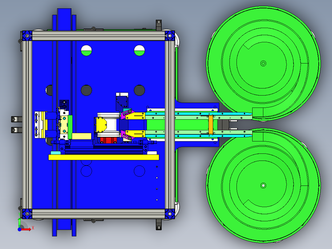 A3003577-振动盘供料机构前视图