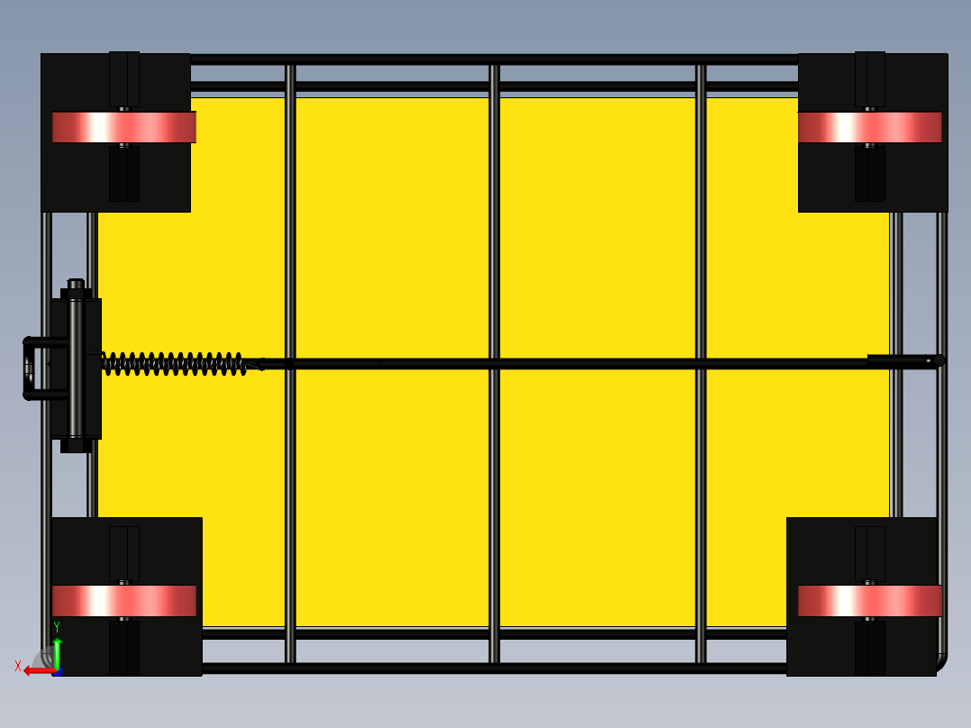 A3003611-手推车拖车后视图