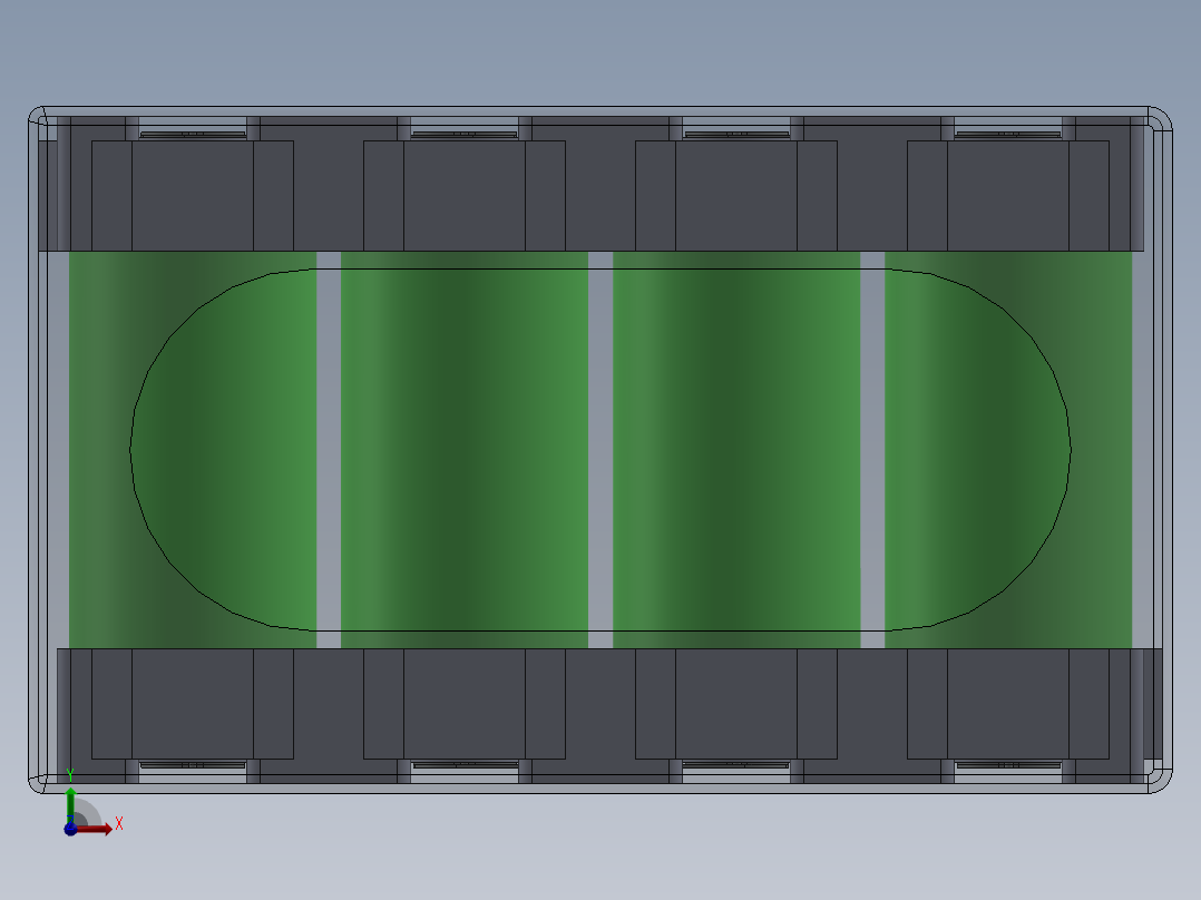 电池仓、电池(96)前视图