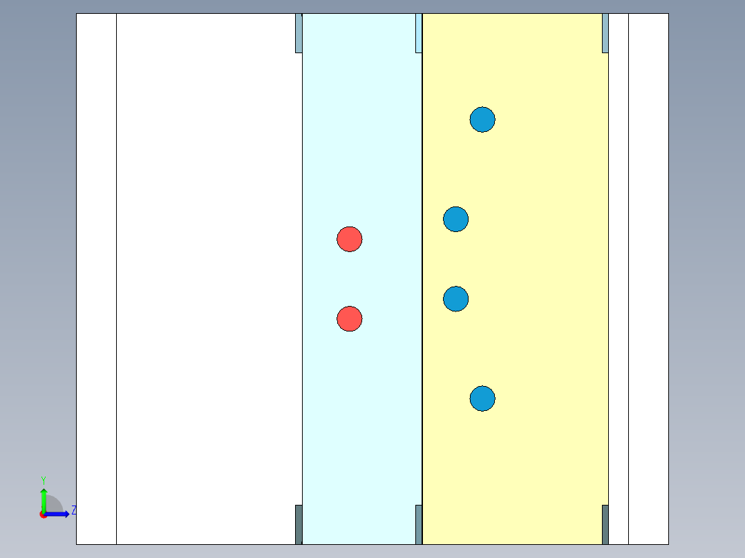 加湿器大身（前模隧道滑块）左视图
